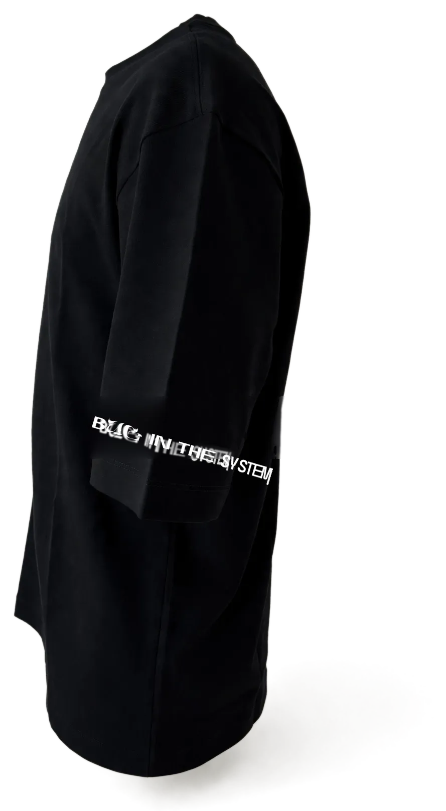 T-Shirt Preta — side